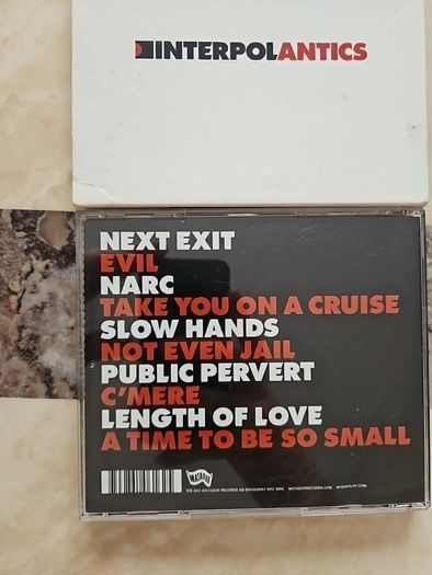 Interpol CD - Antics