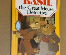 Vintage 1987 Ladybird Book Basil the Great Mouse Detective
