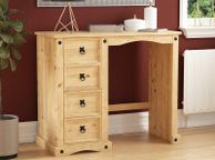 main image for ad Corona Dressing Table, Solid Pine Wood, 84 x 100 x 47 cm