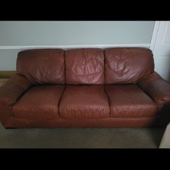 leather couch free to take away
