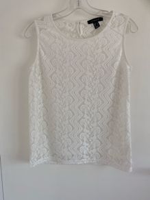 White lace top