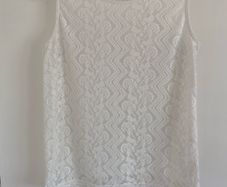White lace top