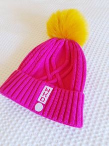Pink Wooly Hat