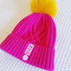 Pink Wooly Hat