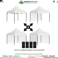 PROMO 3x3m pop up GAZEBO extra strong 29kg