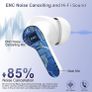 AOTONOK Bluetooth headphones 5.3 In ear with CVC 8.0 microphone, 40H, IP7 proof Image 3