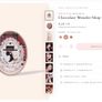 Flower Knows Chocolate Wonder Shop Embossed Blush in 03 Tartan Coat Image 6