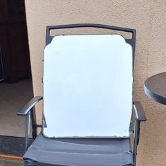 Heavy antique mirror