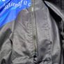 Racing jacket vintage clothing lots of sponsor logos Image 2