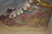 Funky sparkle ankle high runners - NEW - from USA