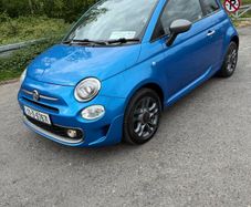 Fiat500s 1.2 69bhp Miami blue