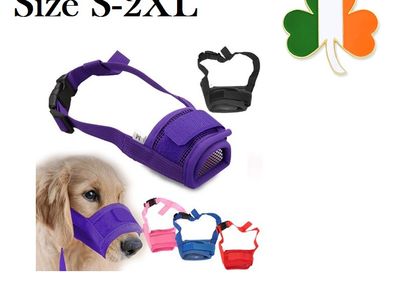 Dog Safety Anti bark Muzzle