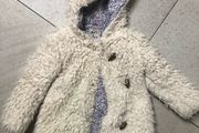original mantaray jacket kid faux fur jacket