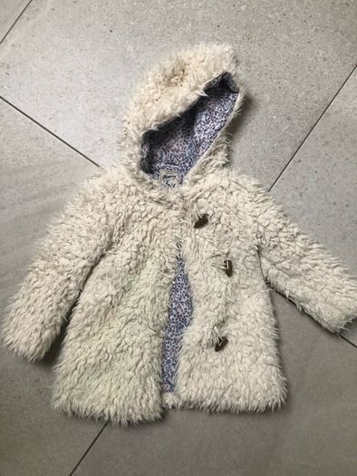 original mantaray jacket kid faux fur jacket