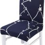 Chair Cover, 6 Pack Stretch Dining Chair Covers High Back Chair Protective Cover Slipcover,Elastic Chair Protector Seat Covers for Dining Room Wedding Banquet Party Decoration Image 2