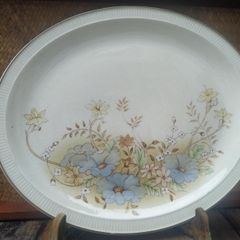 vintage platters, platter, retro platter, Arklow, Poole, JG Meakin