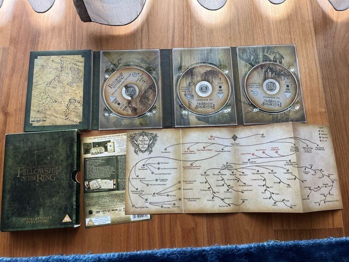 Lord of the rings Trilogy DVD Extended Edition