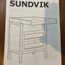 IKEA Sundvik baby change table nursery storage unit Image 6