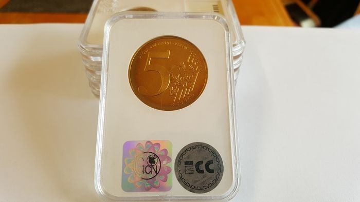 Coins.. Poland Pattern Proofs 2004 X 5 Coins