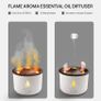 Flame Diffuser Humidifier Ultrasonic Volcano Aromatherapy Diffuser 2 Mode 360ML Essential Oil Diffuser for Spa Home Office Yoga with No-Water Auto-Off Protection (FREE POSTAGE) Image 2