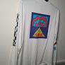 Mens Nike Dri Fit Air Chaz Bundick Long Sleeve T Shirt Size Medium White Image 9