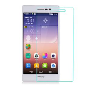2015 New Gorilla Huawei Ascend P6 Screen Protector Real Tempered Glass 9h Hardness Premium Screen Protector with Round Edges & Oleophobic Coating