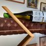 Wooden Self Balancing Wine Holder Spanish Monastery Souvenir Image 4