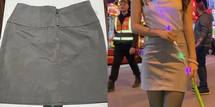 zara skirt XS