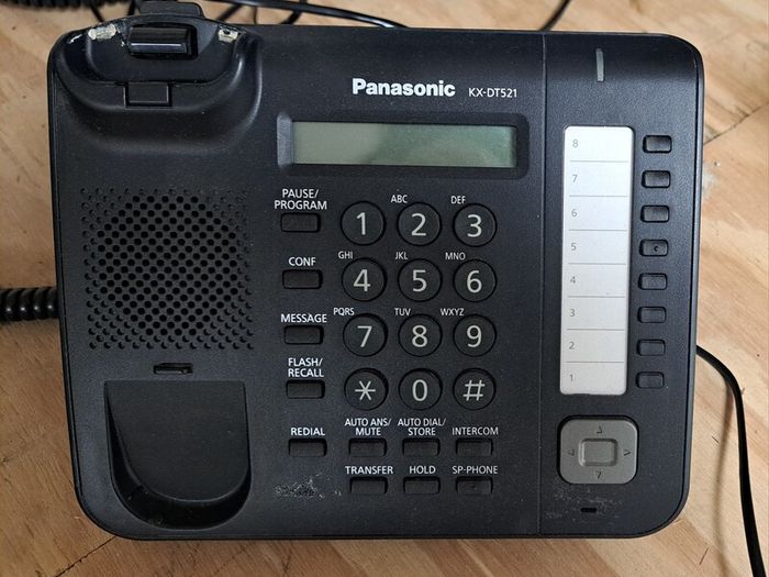 Panasonic Phones - KX-DT521 x 8, KX-DT521 x 1
