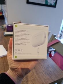 Brand new in box Apple AirPods Pro (2nd generation) featuring a MagSafe Charging Case with a USB-C port