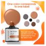 Brand New GELFAVOR Gel Nail Polish Set UV Nail Polish Brown Black Grey Image 3