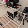 Metal frame single bed - No mattress Image 3