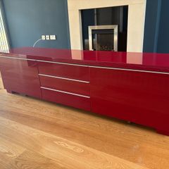 Red TV Unit