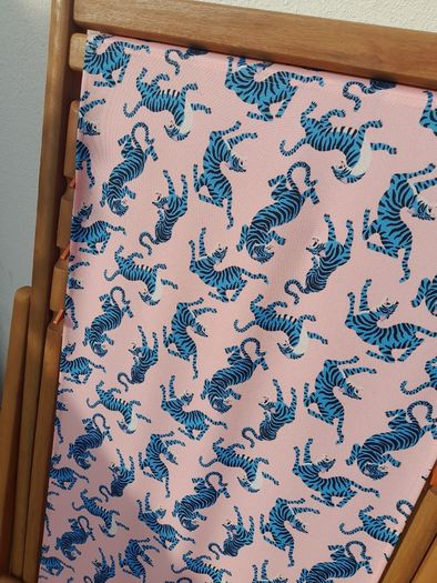 Beautiful Bright Folding Deck Chair