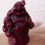 Oriental Feng Shui Laughing Buddha Desk Statue Figure Happiness Lucky Wealth H2" Image 2