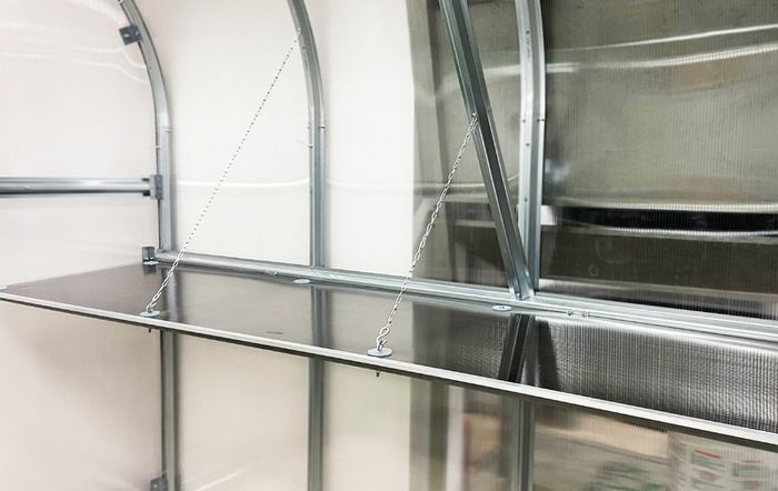 Greenhouse Extra strong ARC 2 Polycarbonate tunnel greenhouse