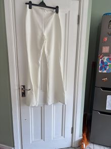 Bootcut trousers boohoo