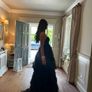 Debs/Prom /Evening black strapless ruffle ballgown Image 3