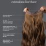 hair extensions light brown Image 2