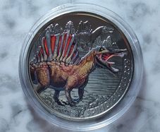 Austria 3 Euro Base Metals Uncirculated Coin 2019 - Spinosaurus - Super Saurs
