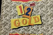 Santana 12 inch Gold