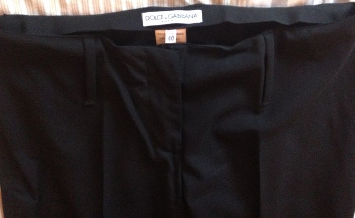 Dolce & Gabbana black trouser suit