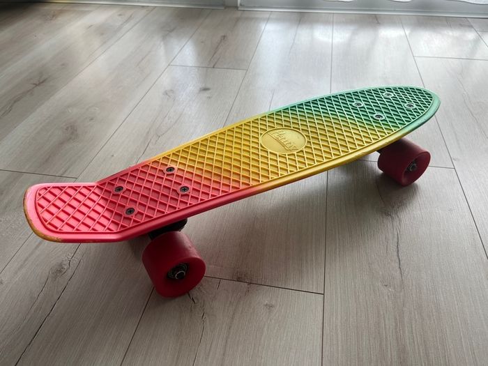 Penny skateboard - rasta fade edition