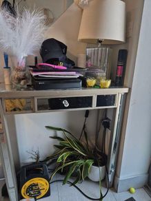 Hall Table & Matching Lamp