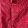 skirt red inverted pleat skirt size 40(12) cotton skirt Image 7