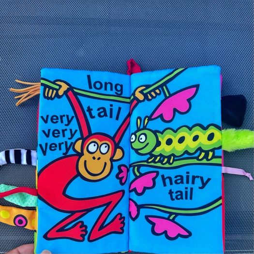 jollybaby soft book Brand New Silly Tails