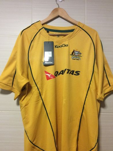 Australia Rugby Jersey. Official Kooga Mens Home Jersey. Authentic Original Kooga Product. Not Ireland. Not Leinster. Not Munster.