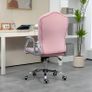 velvet Office chair, reclining backrest, height-adjustable Image 4