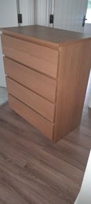 Ikea MALM Chest of 4 drawers