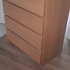 Ikea MALM Chest of 4 drawers